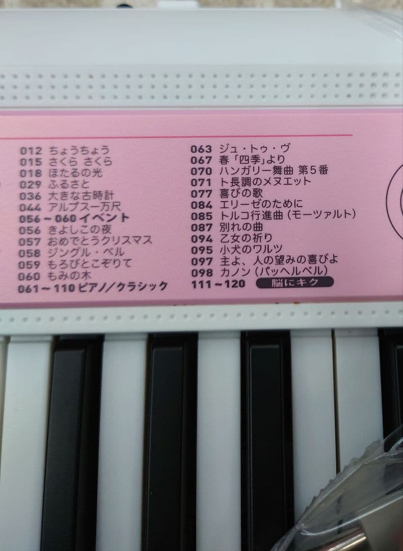 ☆【マイク・電源AC・譜面台・スタンド付】CASIO LK-312 キーボード