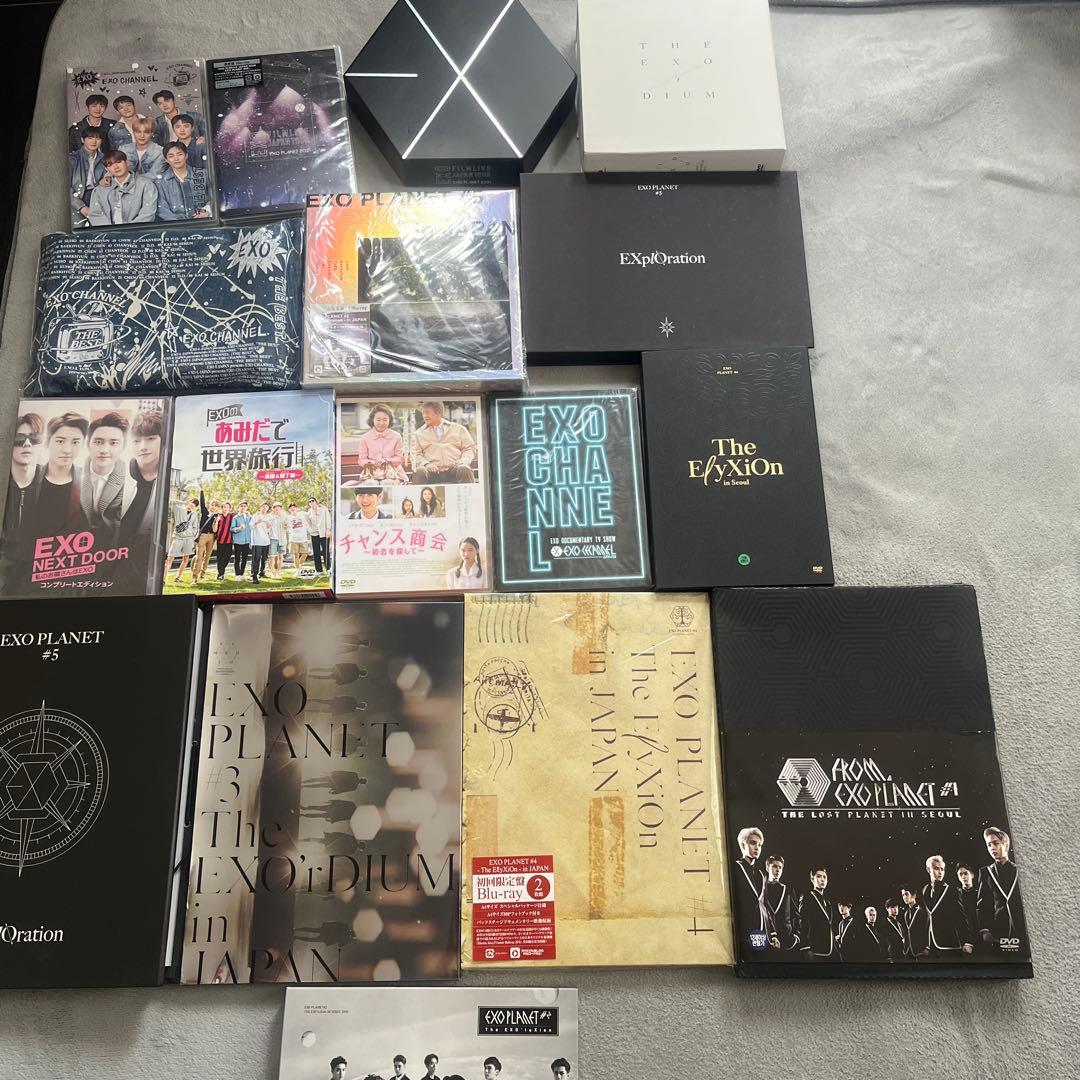 EXO 엑소 DVD Blu-ray EXO PLANET JAPAN 18枚 2月26日(水)リリース、LIVE DVD&Blu-ray『EXO PLANET #5 - EXplOration