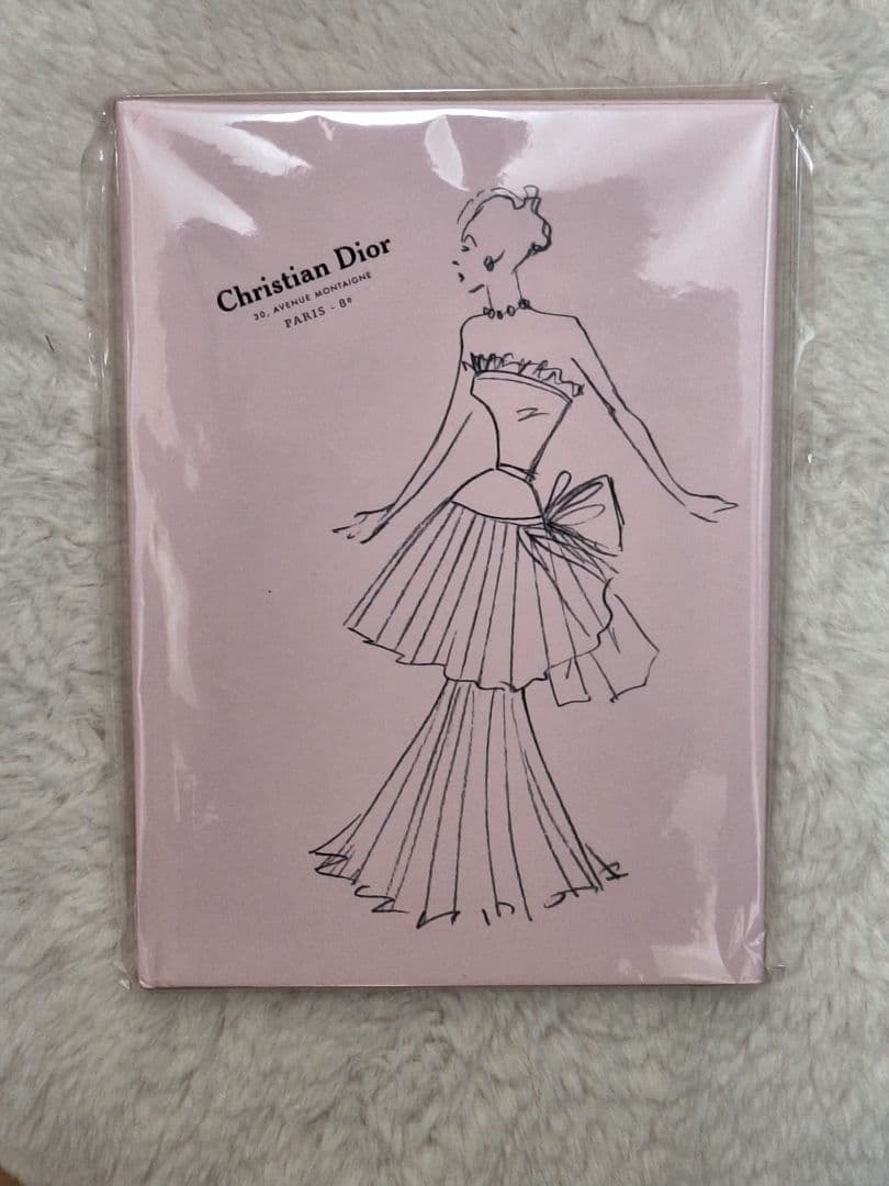 新品未開封 クリスチャンディオール 夢のクチュリエ展 限定 ノート