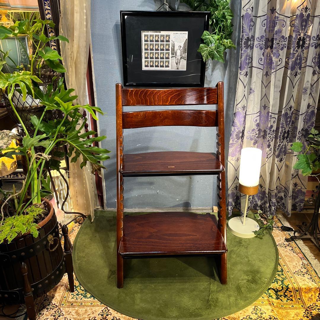 L1 ヴィンテージ STOKKE ストッケ チェア チーク M109537234 - 子ども