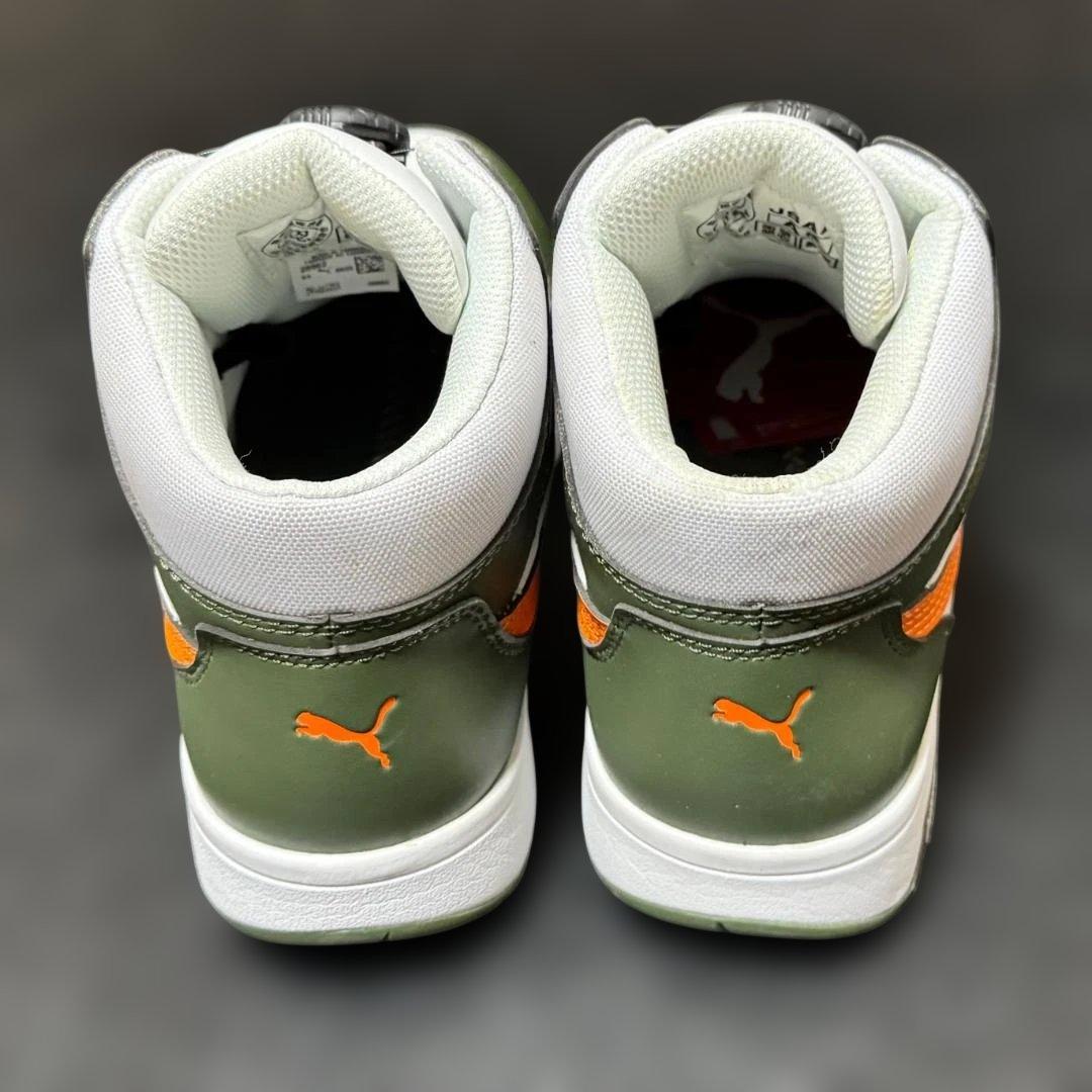 PUMASAFETY フロントコート ディスク ミッド WH/GR 28.0cm