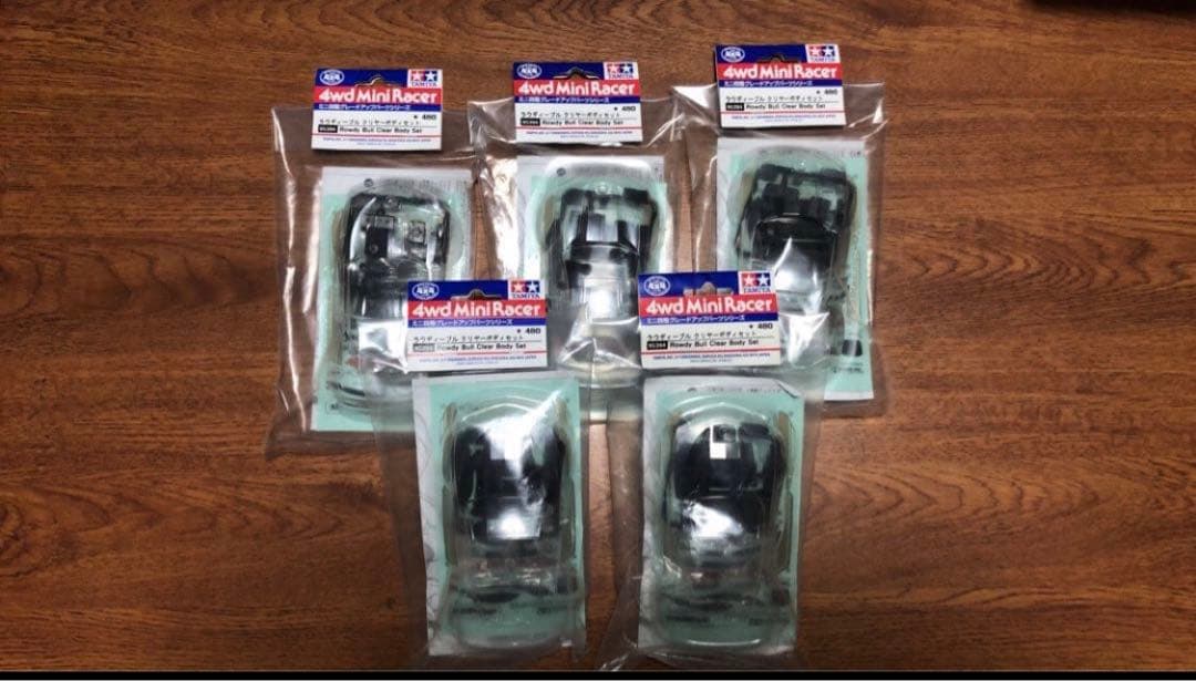1月限定購入者様15%オフ　タミヤ　ミニ四駆　ラウディーブル　ポリカ5個セット ミニ四駆 ラウディーブル FM-Aシャーシ タミヤ ミニ四駆REV ITEM18707