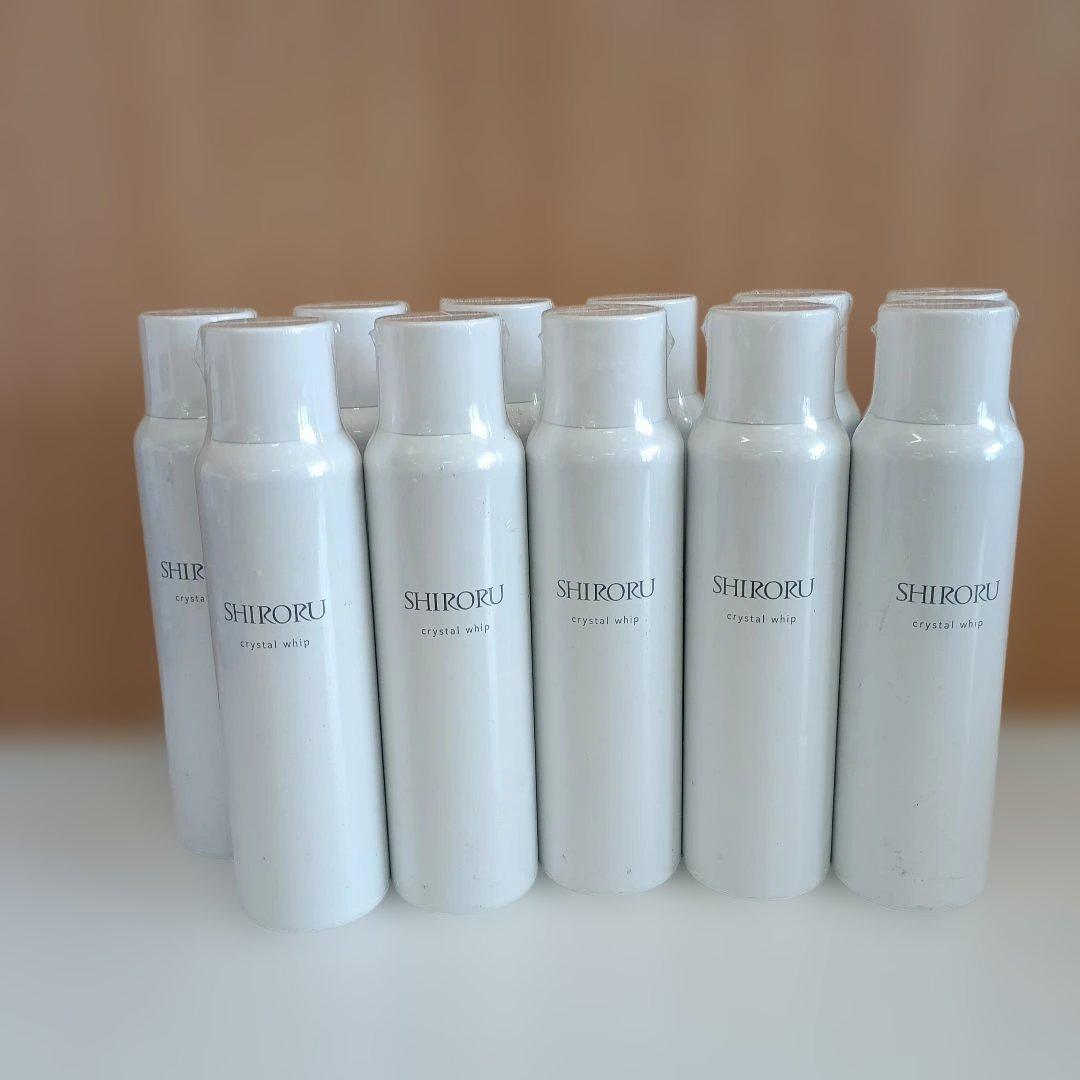 【新品未使用】SHIRORU クリスタルホイップ 洗顔料11本(各120g) 11aMW2ljmlL._SS200_.jpg