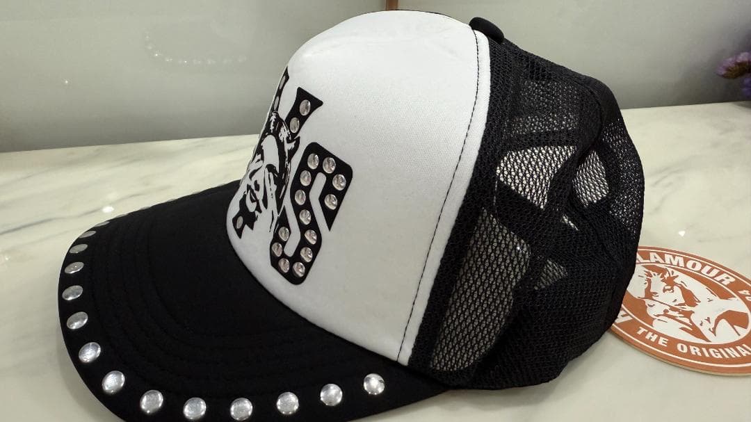 【新品未使用】ヒステリックグラマー　スタッズメッシュキャップ -214