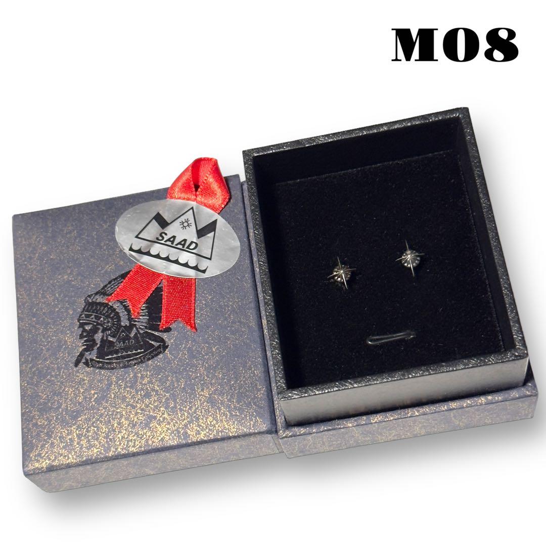 ☆限定出品☆ SAAD サード ピアス シルバー 925 太陽神 サン シンボル