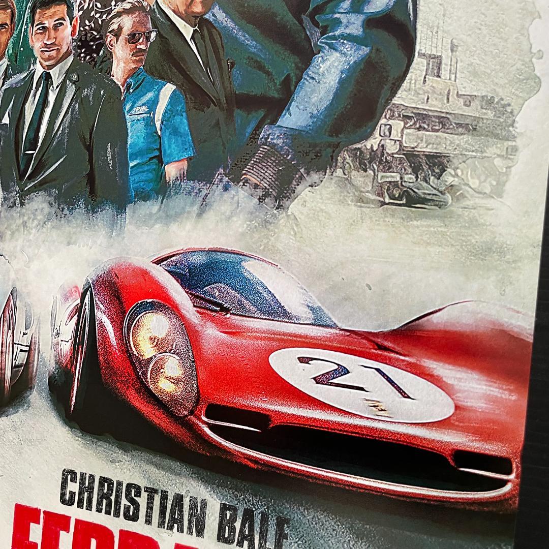 海外版ポスター『フォードvsフェラーリ』（Ford v Ferrari）#1 - メルカリ