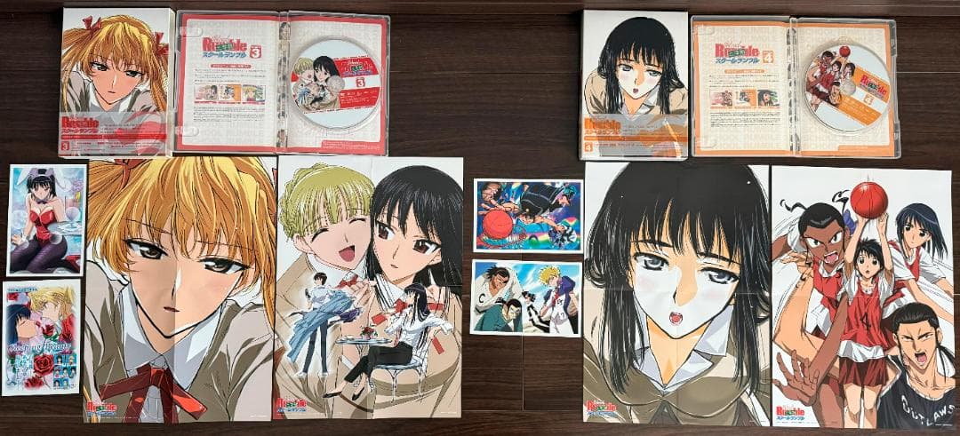 スクールランブル セル版DVDセット全巻21枚 1期＋1期補習+2期＋3期