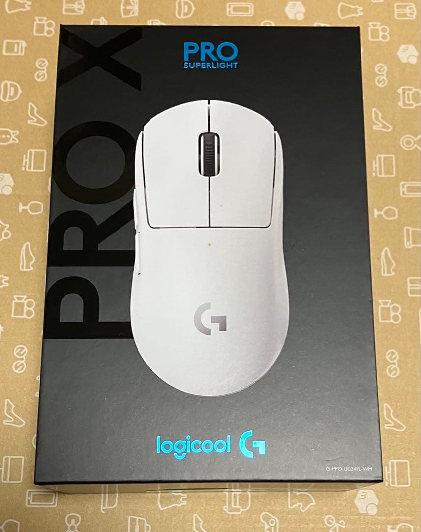 Logicool G PRO X SUPERLIGHT 白 新品未開封 Logicool G PRO X SUPERLIGHT 2＆DEX レビュー： 最新センサー＆光学式