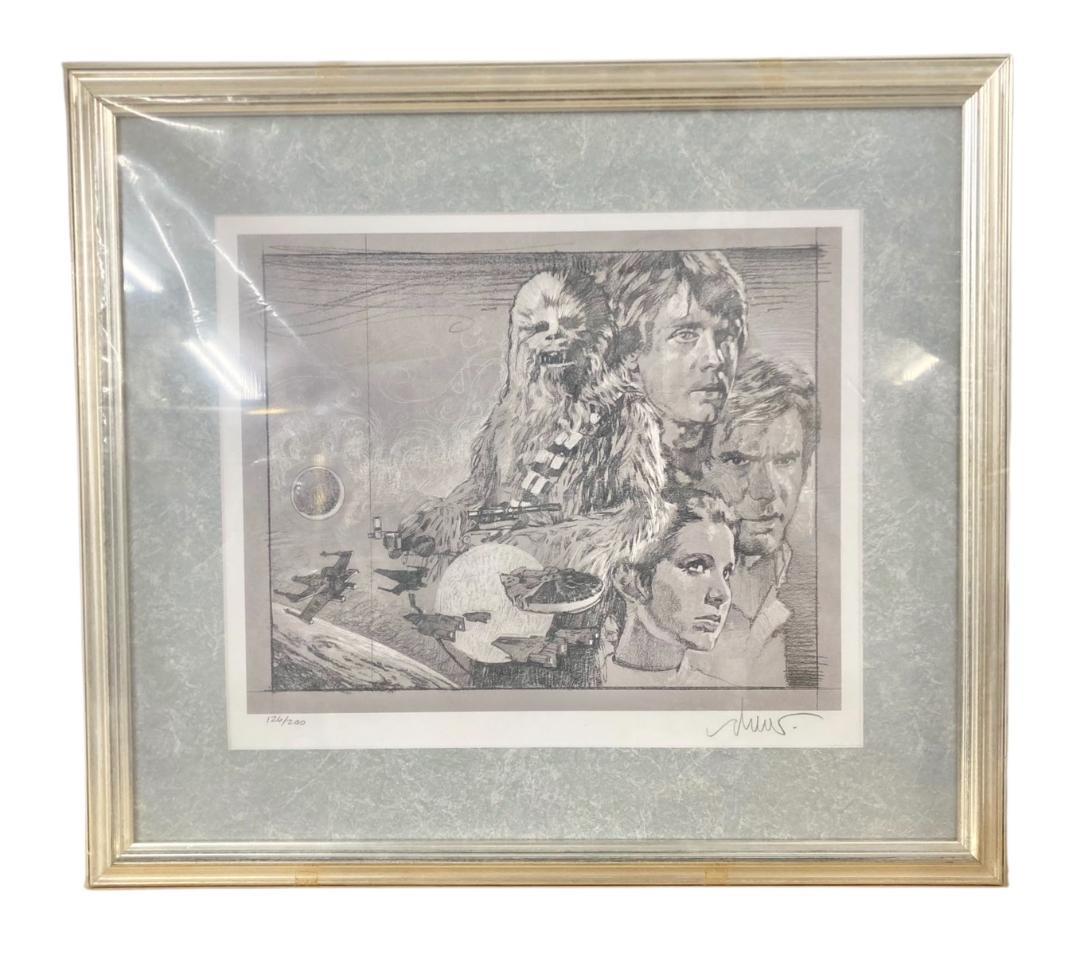 ☆証明書・直筆サイン入☆ドゥルー ストゥルーザン 絵画 スター