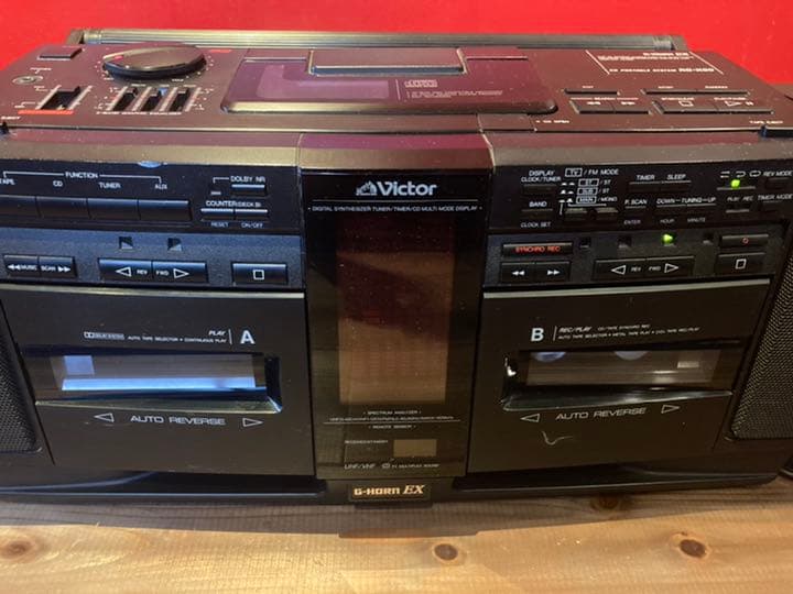 victor RC-X90 G-HORN EX 昭和レトロ CDラジカセ - メルカリ
