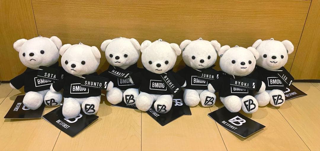 BE:FIRST モアプラス くま ぬいぐるみセット 7体 ビーファースト
