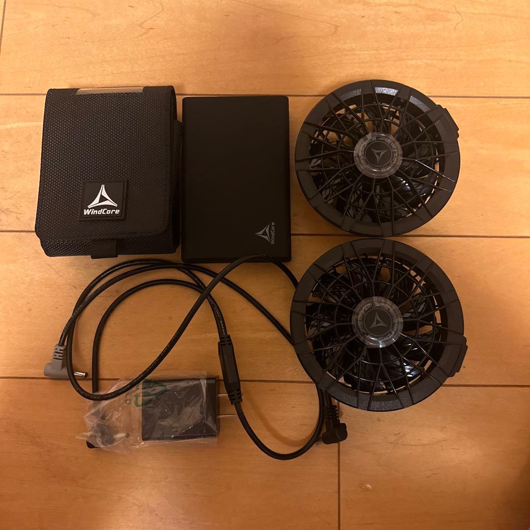 ワークマン　Windcore バッテリー ファンセット 楽天市場】【 ファン バッテリー 付き 】 ワークマン WindCore ファン