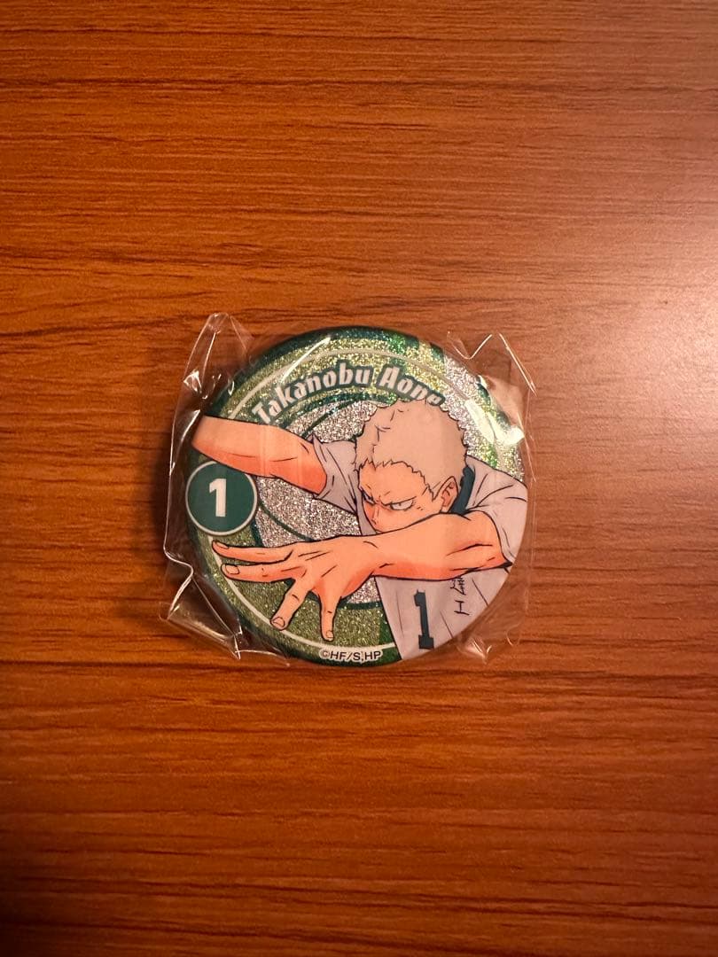 青根高伸キラキラ缶バッジ - メルカリ