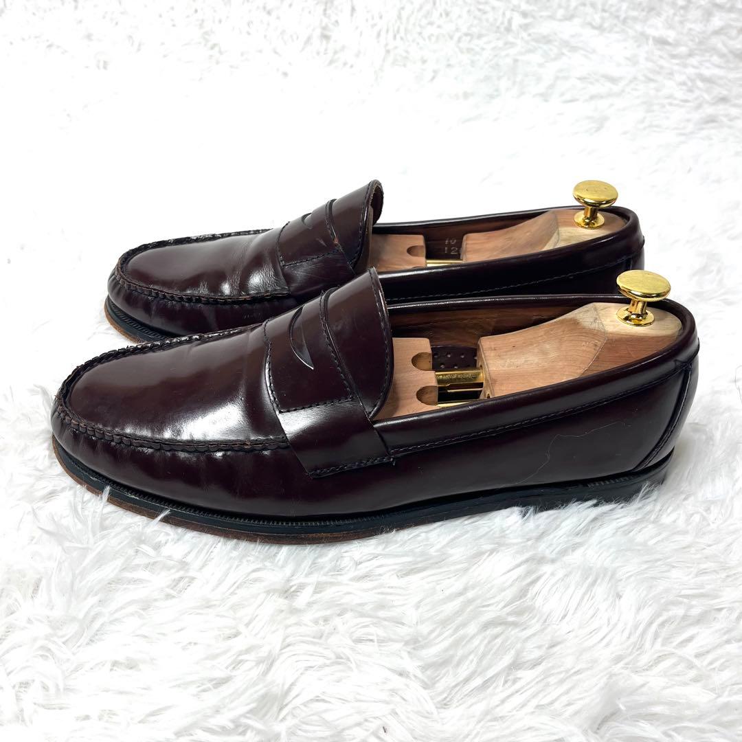 【美品】 G.H.BASS ローファー 28cm 本革 レザー ビジネス