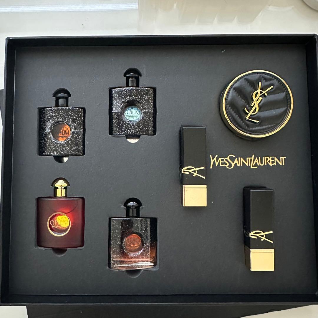 YSL 激レアセット Black Opium ギフトボックス プレゼント 大人気