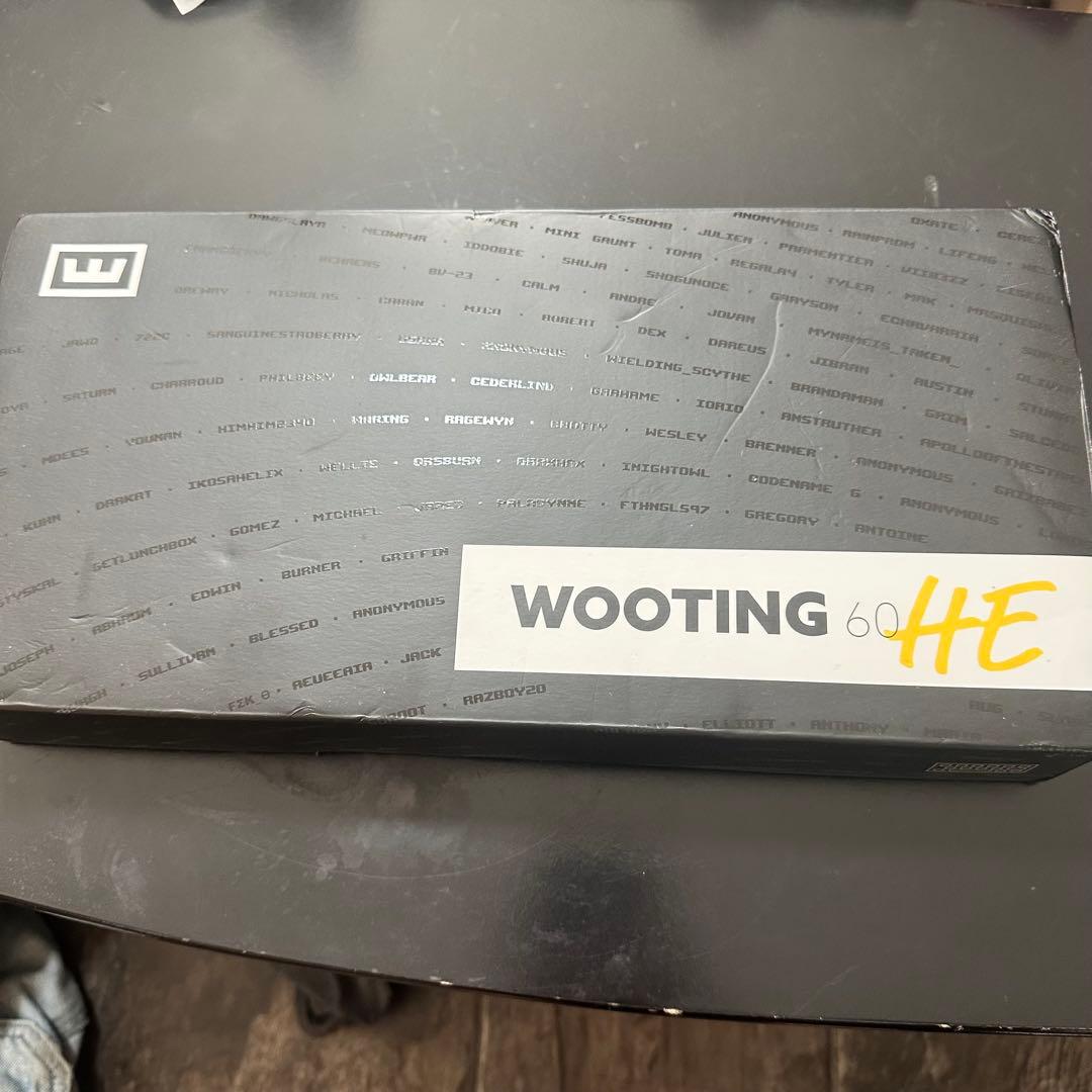 【ねろ】Wooting 60HE キーボード ゲーミングキーボード Wooting 60HE+ RGB Keyboard - ANSI - us.MaxGaming.com
