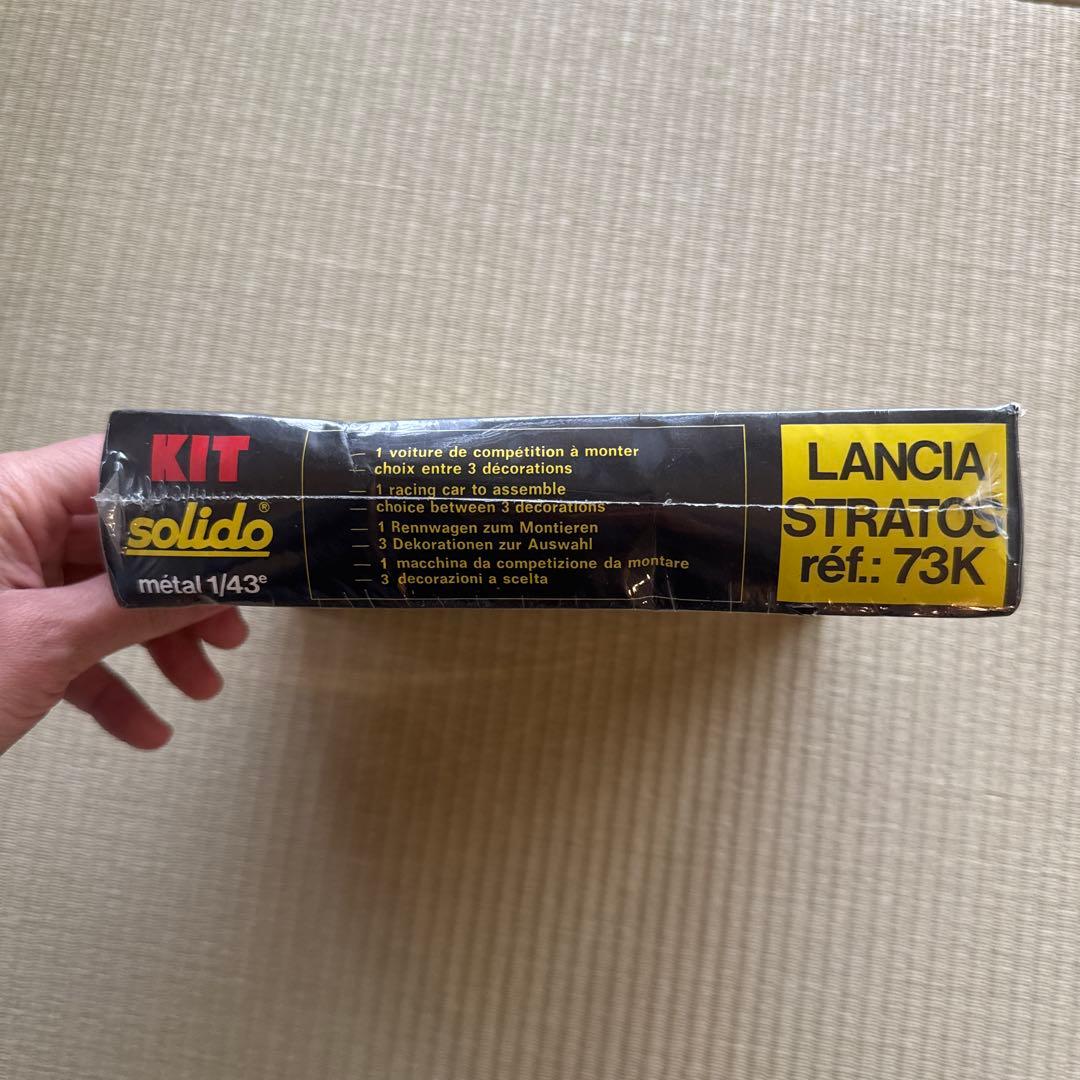 ランチアストラトス 1/43メタルキット solido製 未開封 - メルカリ