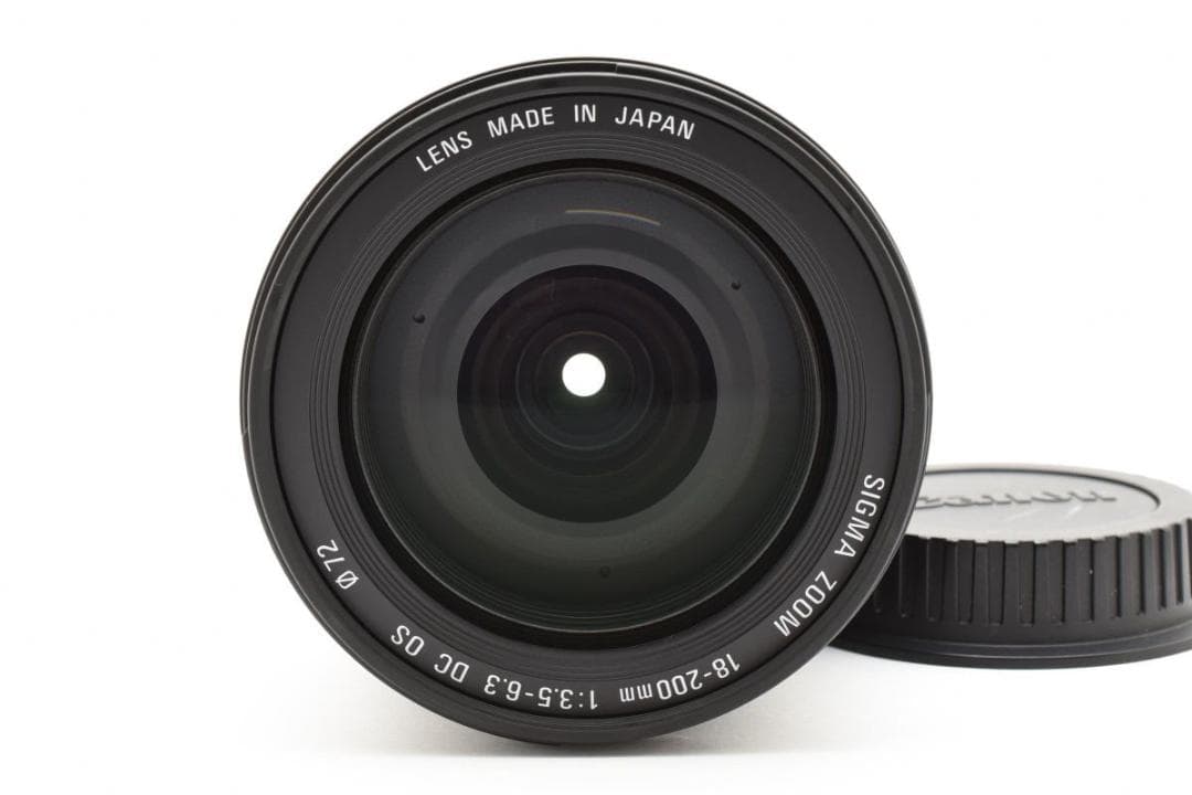 良品 SIGMA 18-200mm F3.5-6.3 DC OS Canon