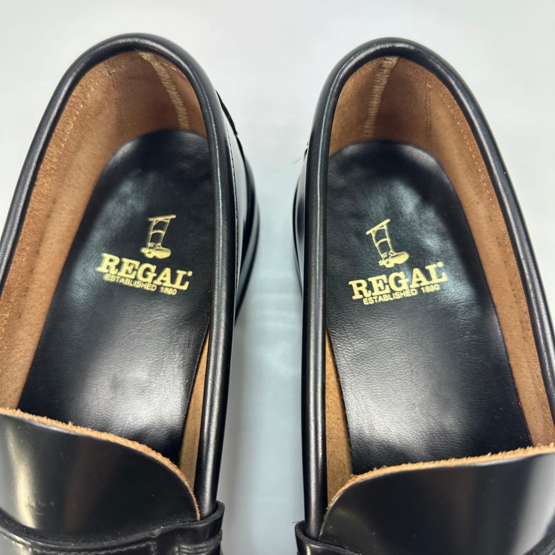 【極美品】REGAL リーガル ローファー 黒 2177 25.5cm