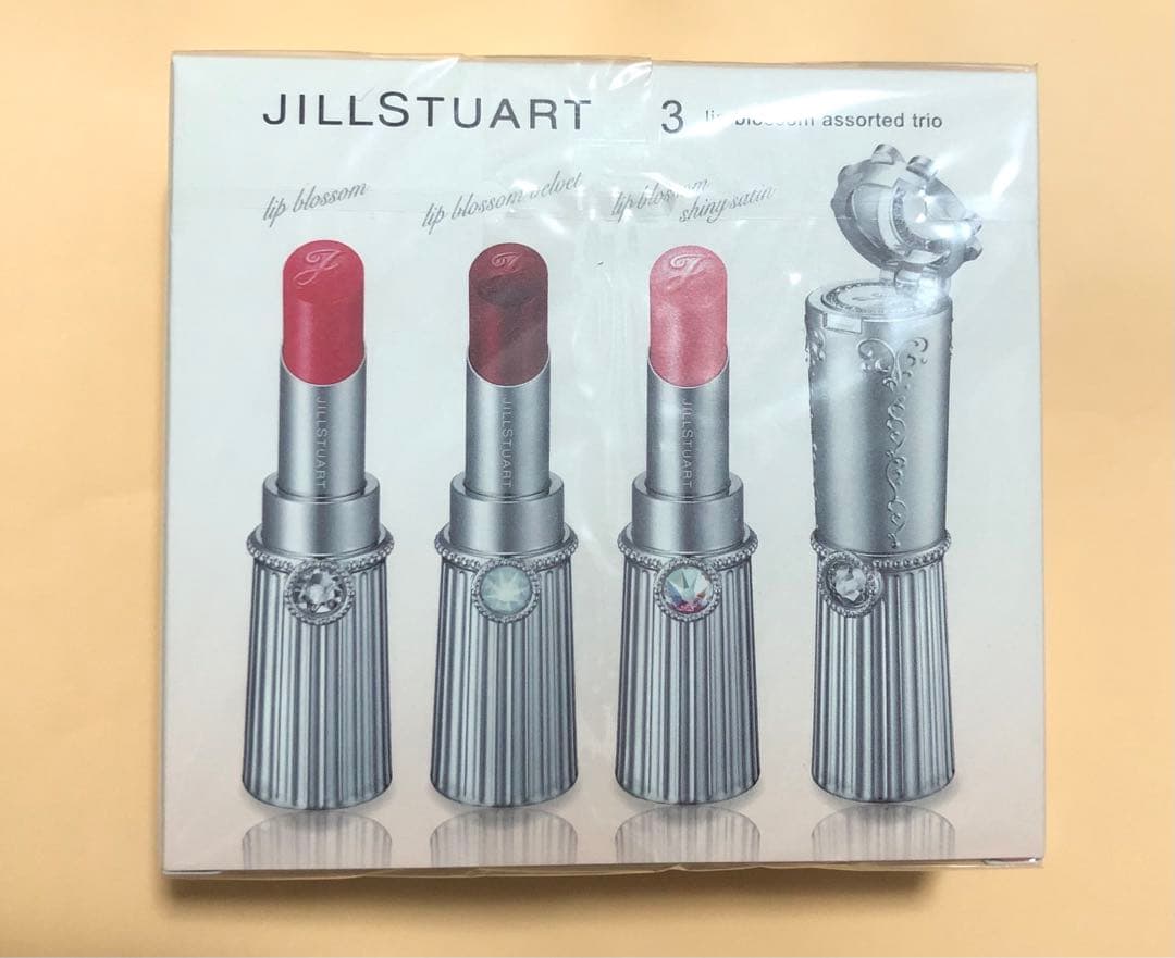 JILLSTUART ジルスチュアート　リップブロッサム　3点セット ジルスチュアート ビューティ】「ルージュ リップブロッサム」がミニ