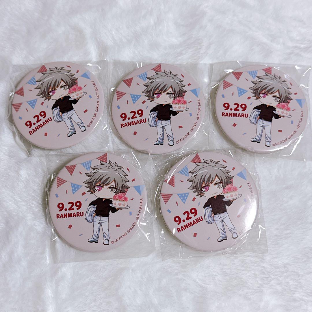 うたプリ アニメイト特典 黒崎蘭丸 バースデー缶バッジ - メルカリ