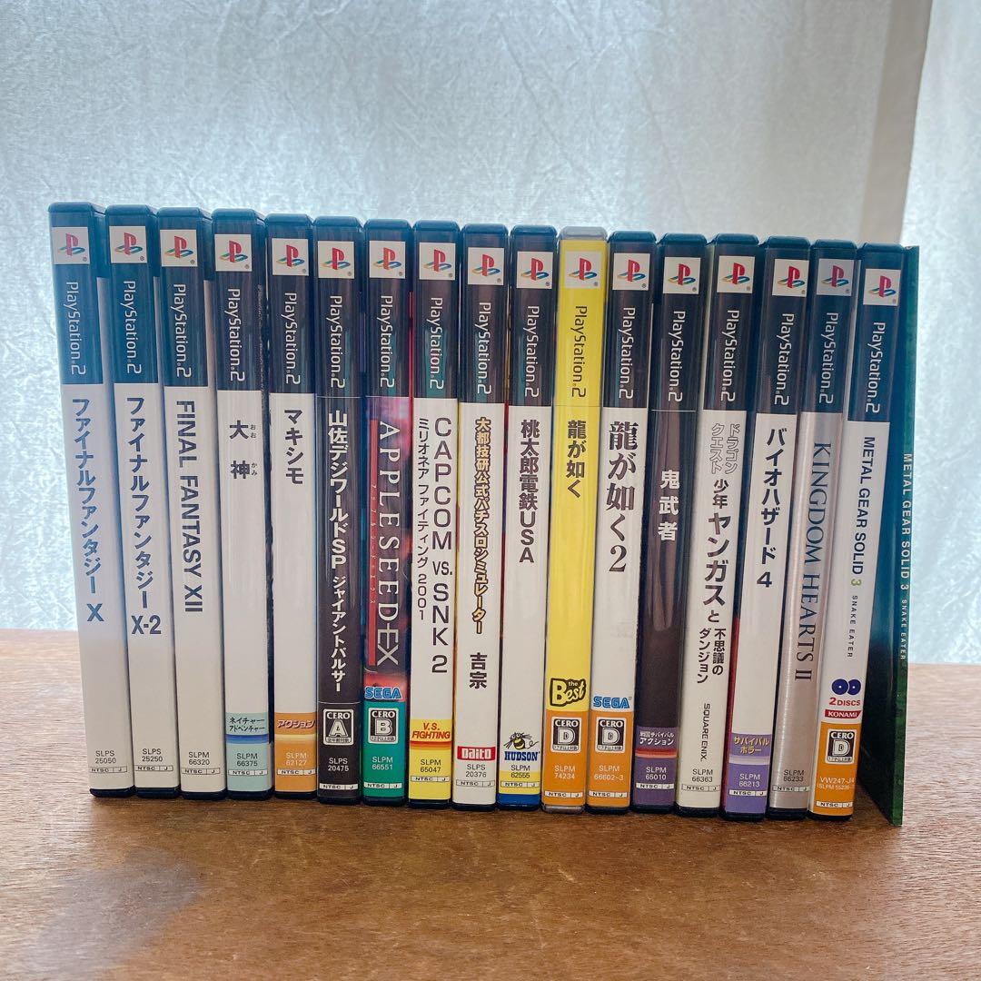 サマーセール】PS2 ソフト 17本 セット まとめ売り - メルカリ