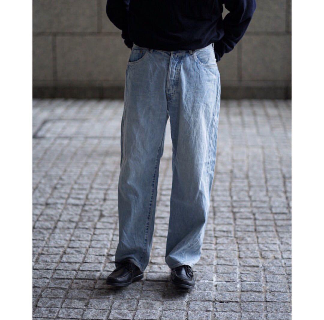 最終値下】COMOLI 23SS 5P デニム BLEACH サイズ1 - メルカリ