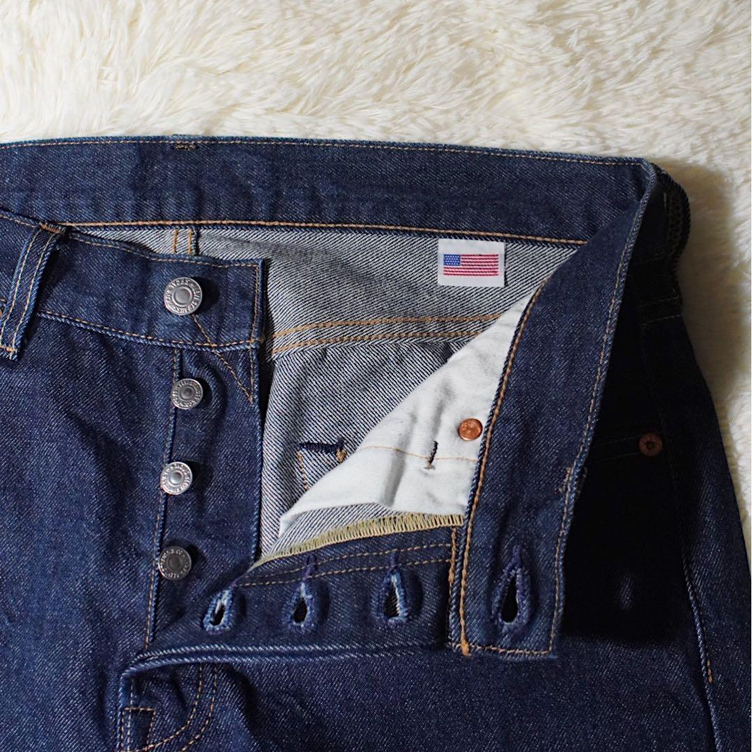 USA製《リーバイス》501 プレミアムライン(W31) 濃紺 セルビッチ 赤耳