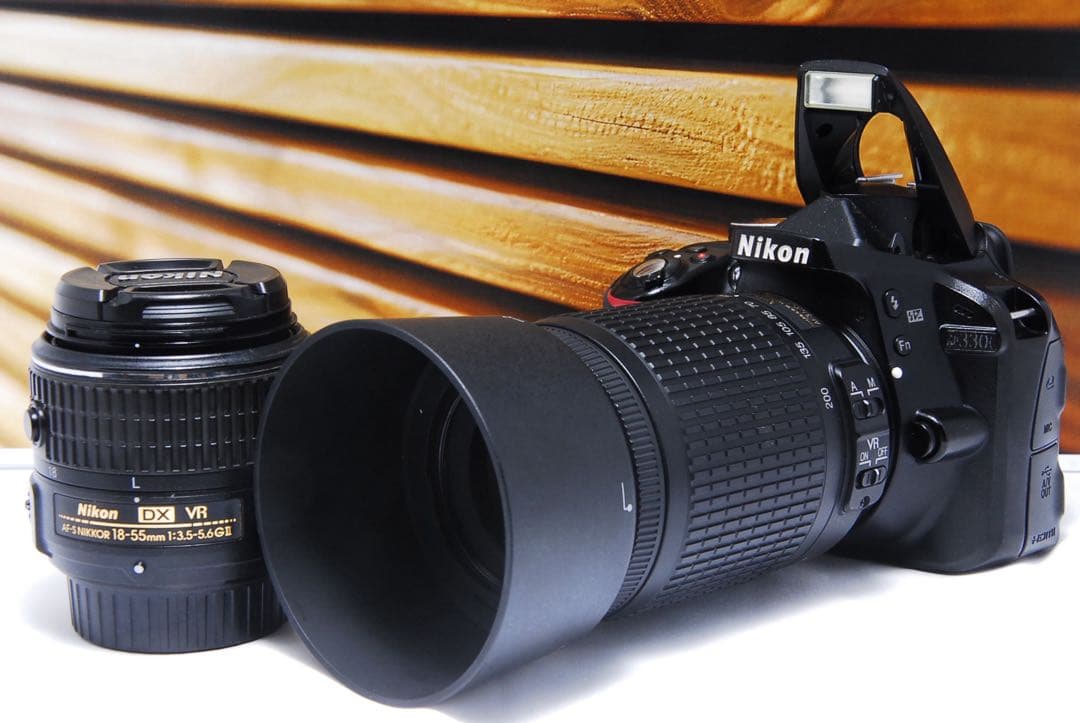 ニコン Nikon D3300 デジタル一眼レフ カメラ スマホ転送 ダブル