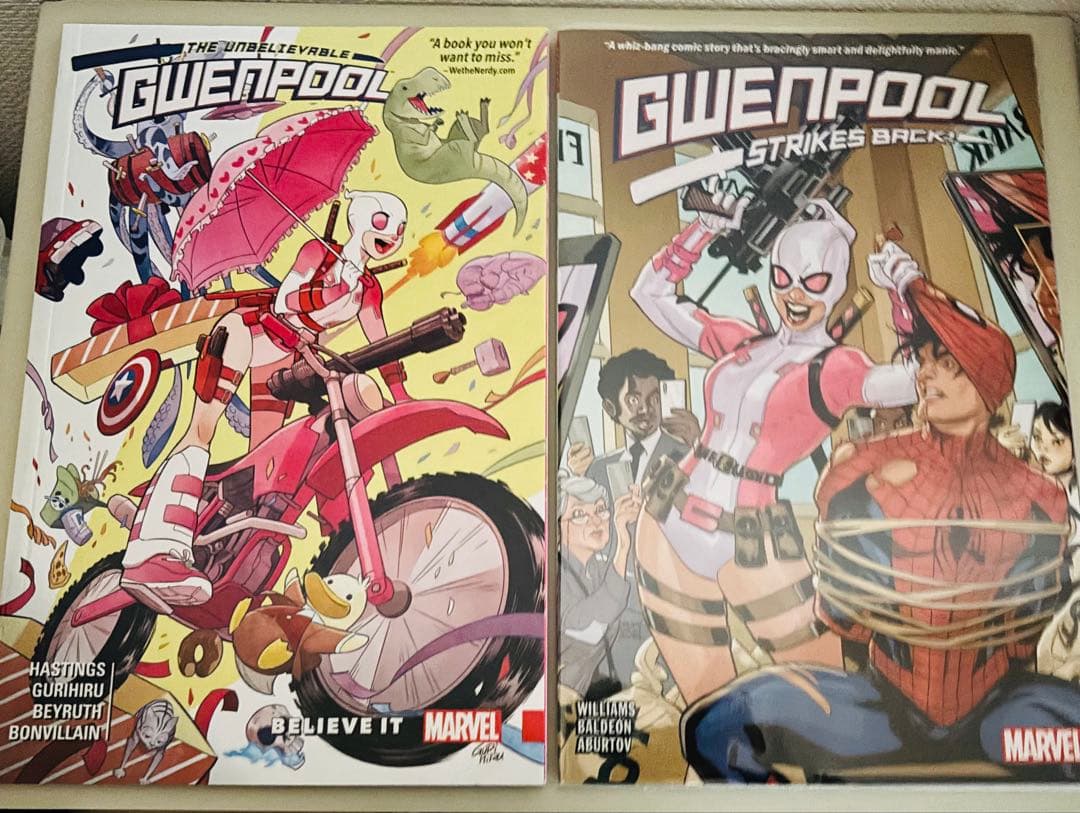 グウェンプール 邦訳コミック 1巻〜5巻　+2