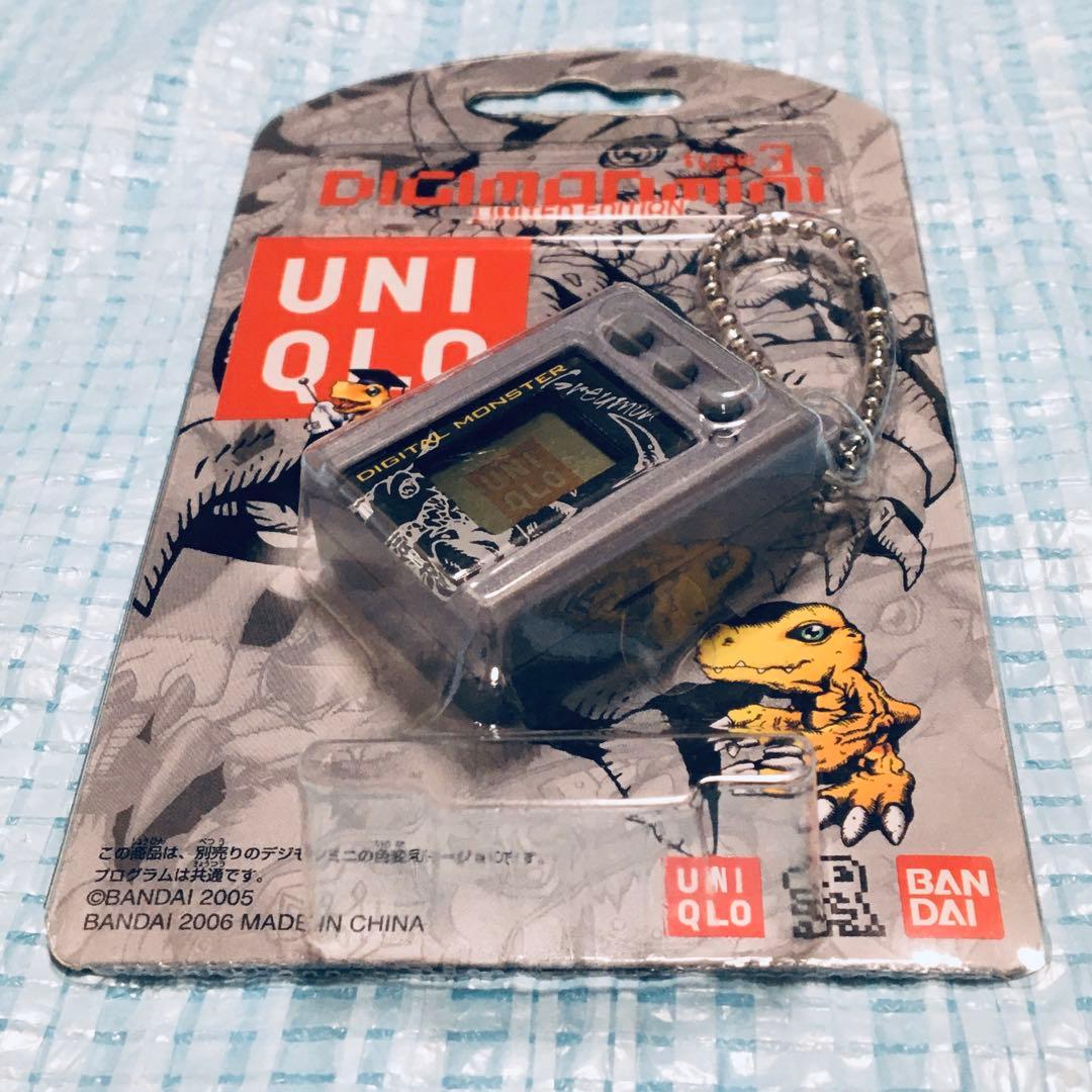 レア☆新品⬛︎デジモンミニtype3⬛︎ユニクロ⬛︎UNIQLO⬛︎コラボ