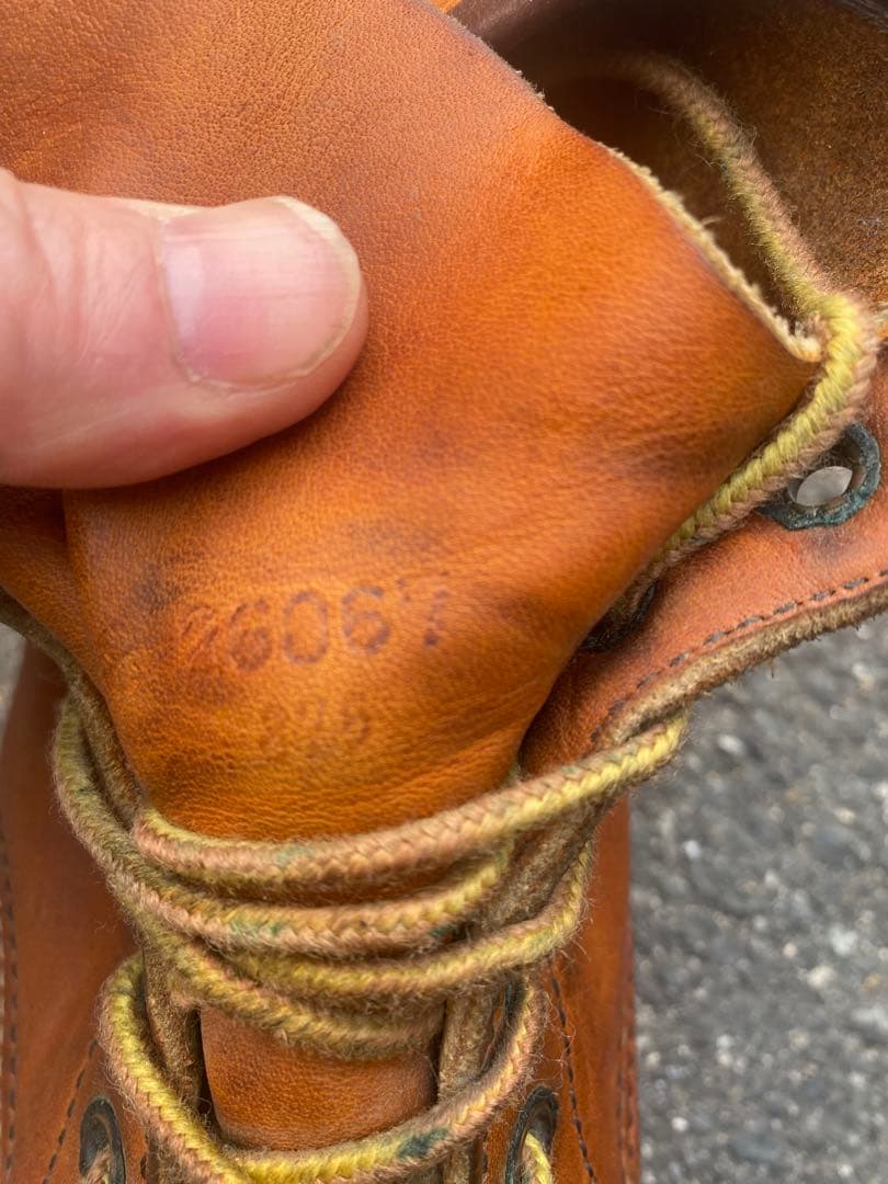 レッドウィング 875 アイリッシュセッター モックトゥ 縦羽タグ 9E 27