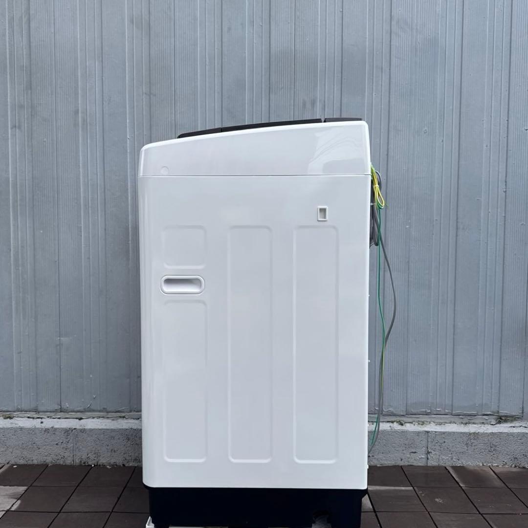 Hisense 2022年製 洗濯機 8.0kg スタイリッシュ ガラストップ