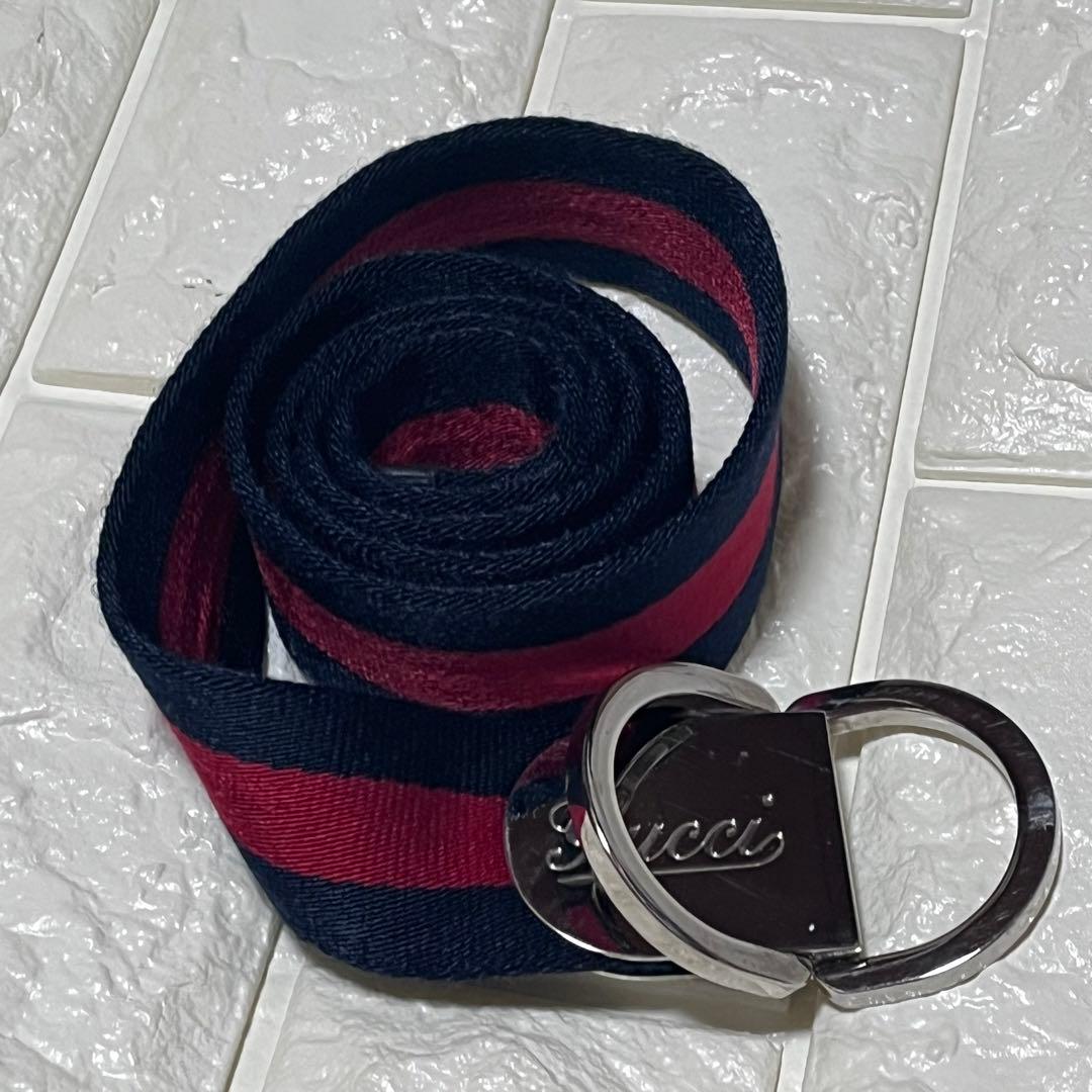 GUCCI シェリーライン サンチュールベルト Dリングオールド - メルカリ