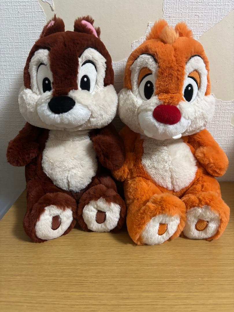 チップとデール フラッフィープラッシー ぬいぐるみ #1 - メルカリ