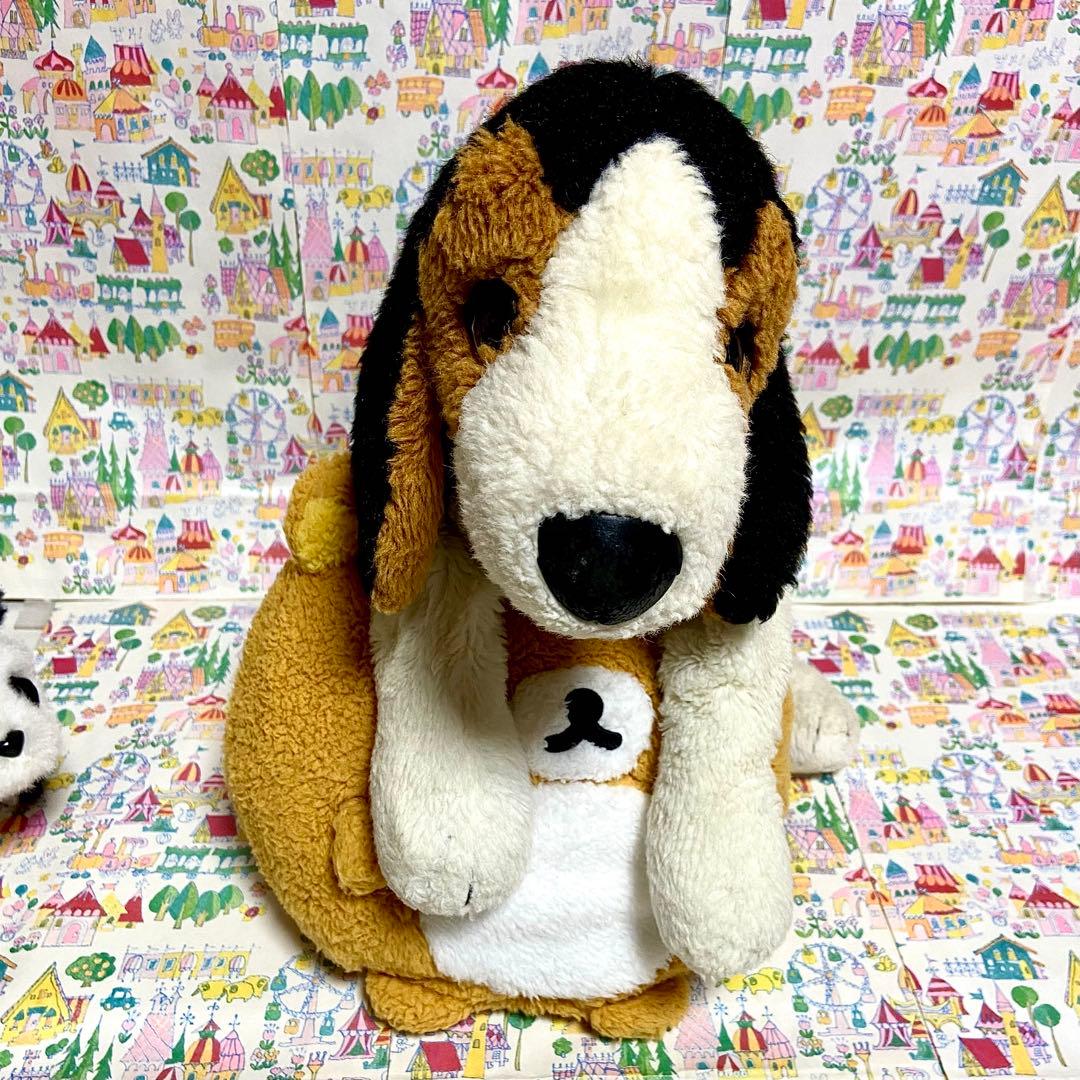 昭和レトロ オリエンタルトーイ ビーグル犬 くったり くたくた