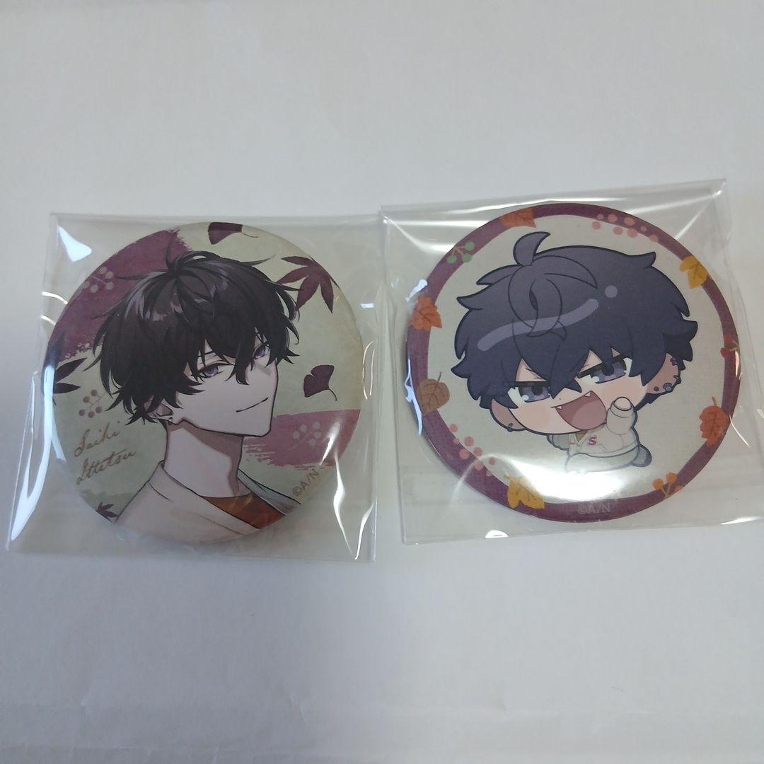 にじさんじ 佐伯イッテツ缶バッジ 2個セット - メルカリ