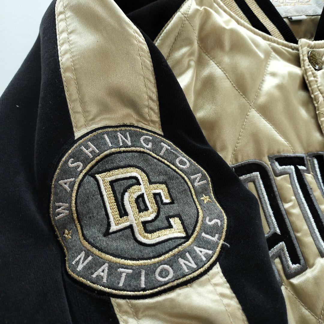 希少カラー】MLB ワシントンナショナルズ スタジャン ゴールド【XL】