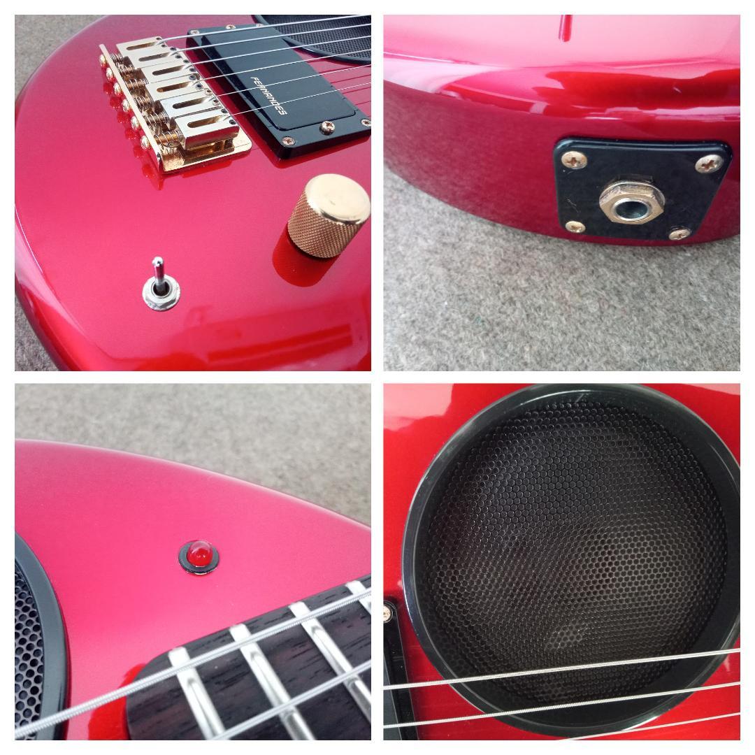 フェルナンデス ZO-3ギター レッド×ゴールドパーツ - メルカリ