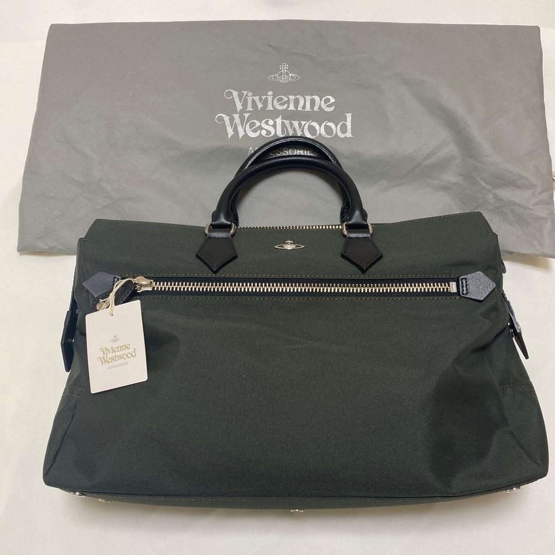 【新品】Vivienne Westwood バック カーキ Vivienne Westwood - 新品 ヴィヴィアン ウエストウッド Vivienne