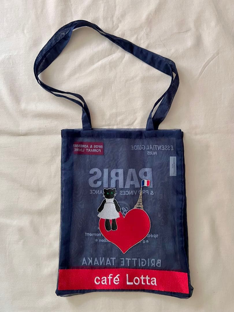sac lotta ブリジットタナカ カフェロッタ トートバッグ 桜井かおり