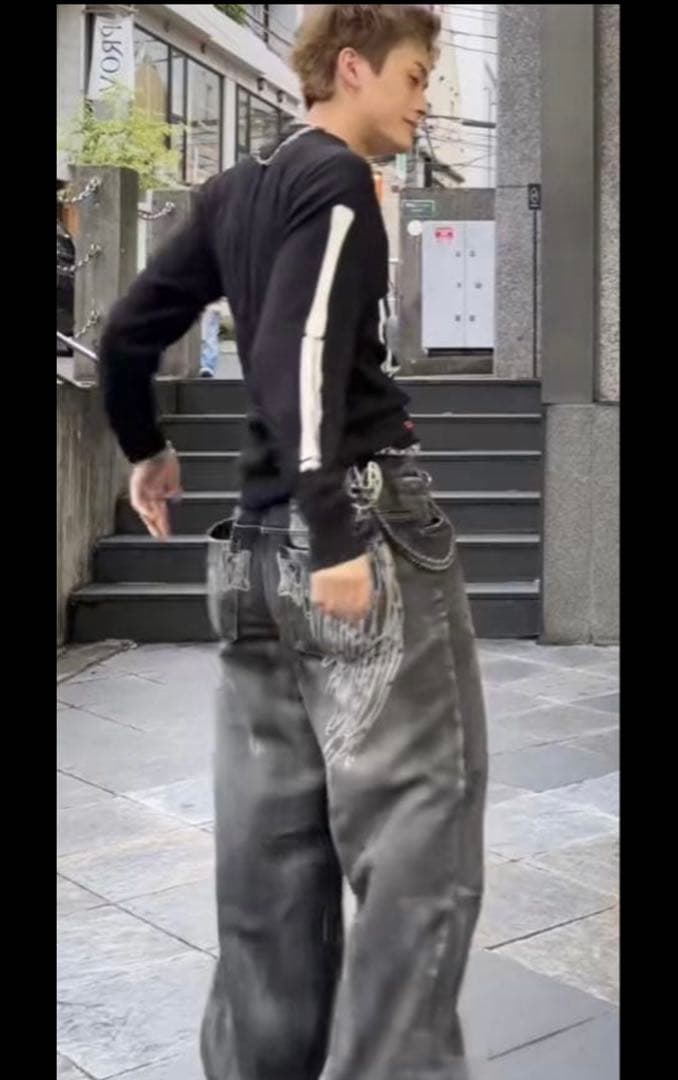 Jaded London w30 ケンタウロス健太着用 デニムパンツ y2k - メルカリ