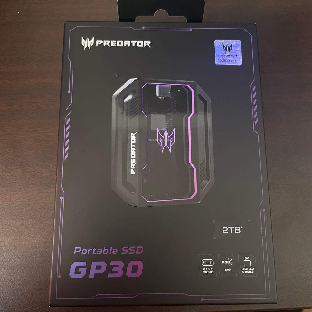 マウス・トラックボール Portable SSD Predator GP30 2TB Predator GP30 Portable SSD - Predator Storage Official