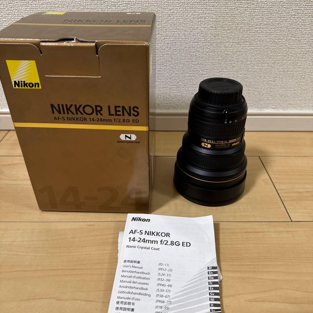 【値下げ不可】Nikon NIKKOR 14-24mm F2.8G ED Amazon.com: Nikon AF-S NIKKOR 14-24mm f/2.8G ED Lens (2163) + Cap