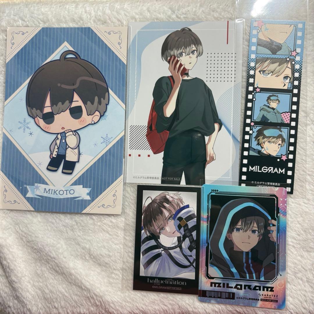 MILGRAM ミルグラム 特典 ミコト ポストカード イラストカード - メルカリ