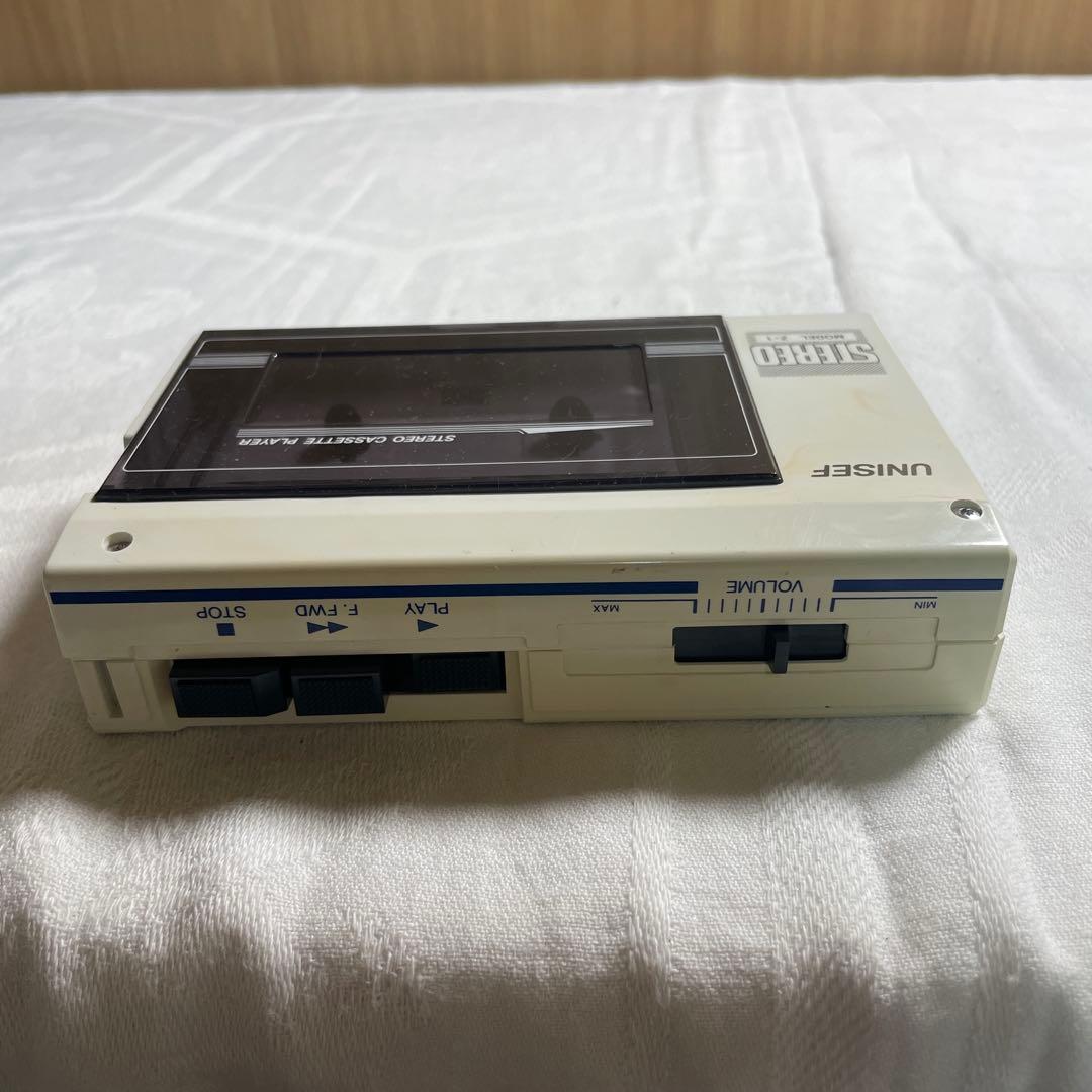 UNISEF ステレオカセットプレーヤー MODEL Z-1 - メルカリ