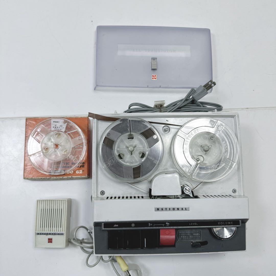 k1237 昭和レトロ ナショナル テープレコーダー マイソニック RQ-300