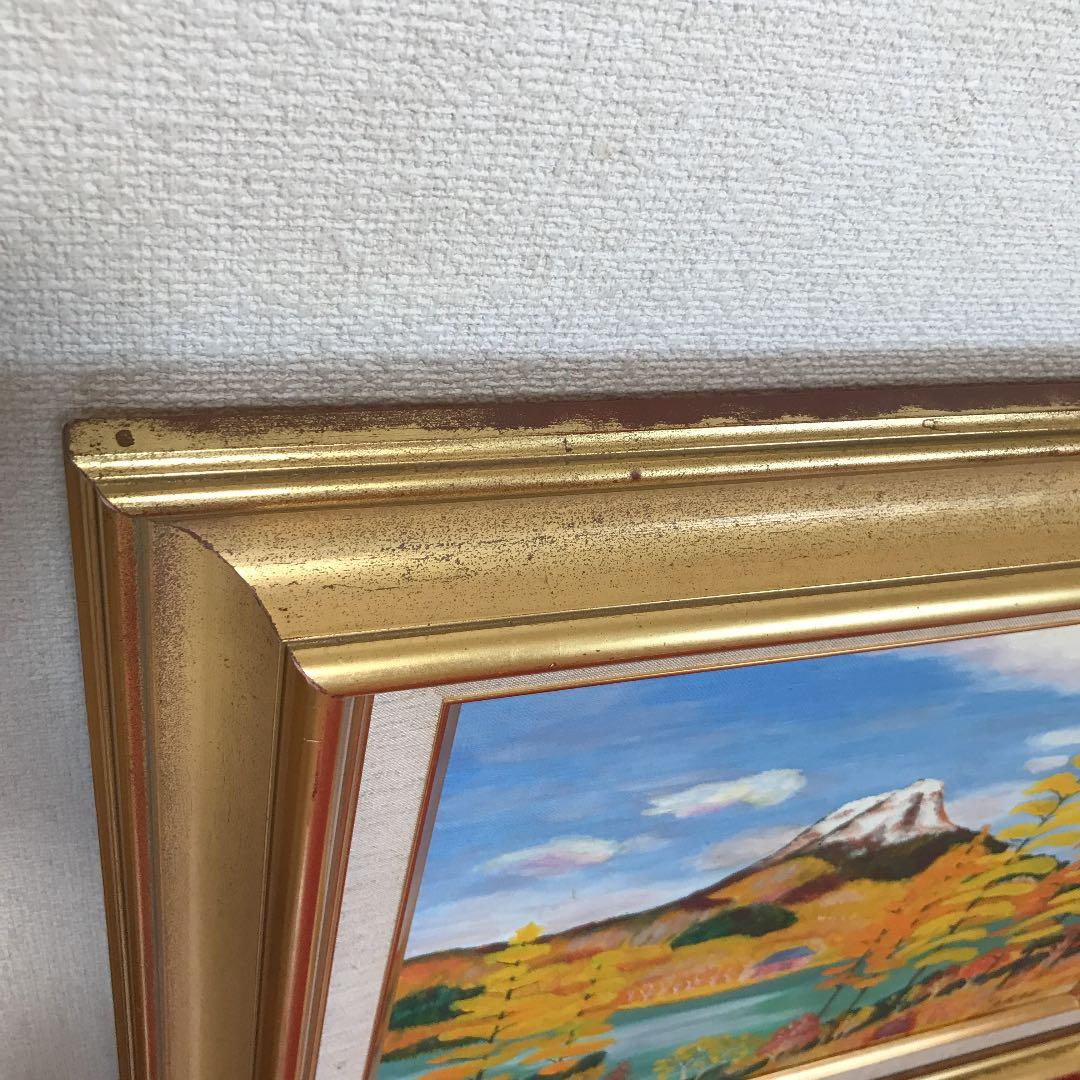 秋色 額入り油絵25(F8サイズ)の通販はau PAY マーケット - 輸入雑貨の