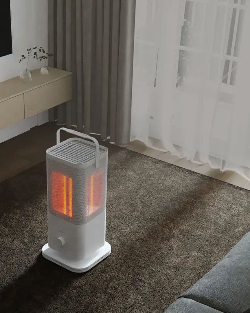 引き取りor着払い 限定】edir 3Dサラウンドカーボンヒーター ほぼ未