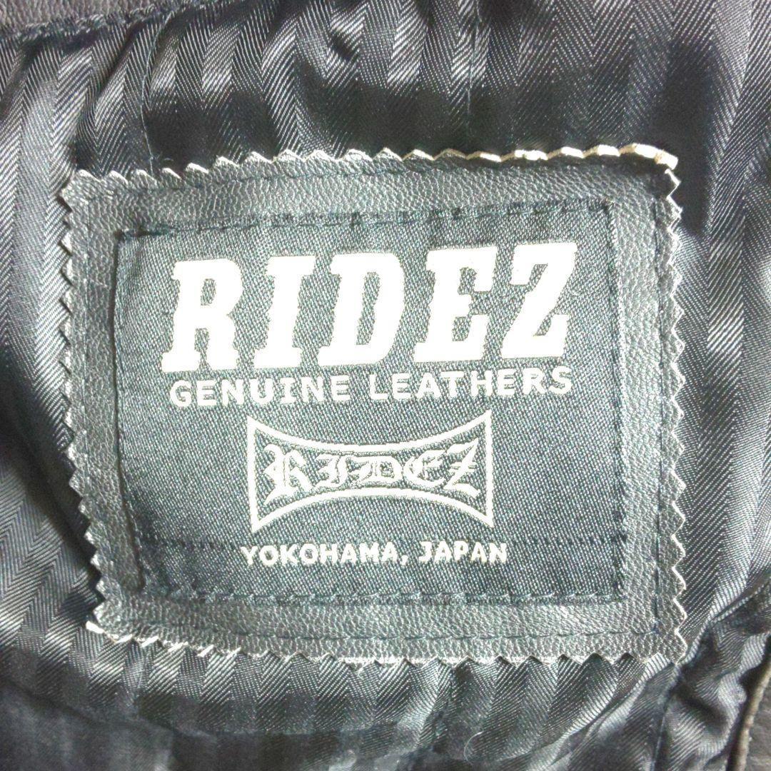 RIDEZ 革ジャン 羊革 本革 55%引き 中古 美品 半額以下 - メルカリ